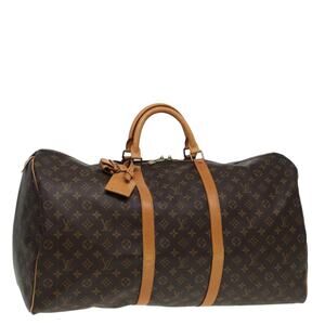 LOUIS VUITTON Monogram Keepall 60 Boston Bag M41422